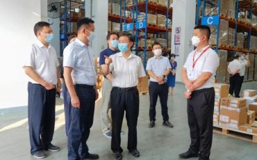 Director of the China Customs Head Office and his team investigated Nanchang Feiliks